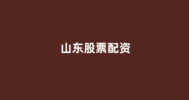 股票配资什么意思